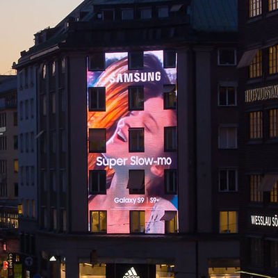 Exhibición a todo color de la ayuda 3D HDR del tamaño del módulo al aire libre 192×192m m de la pantalla LED P6