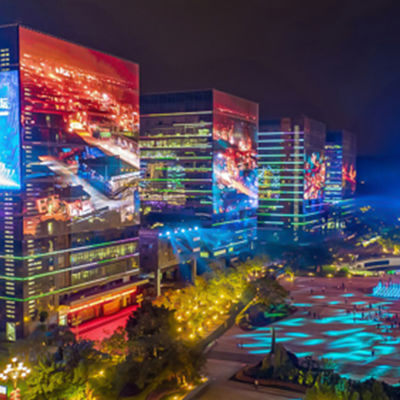 El panel de pantalla de visualización al aire libre de P10 LED 320×320m m con el ODM del proceso In1 de la INMERSIÓN 3