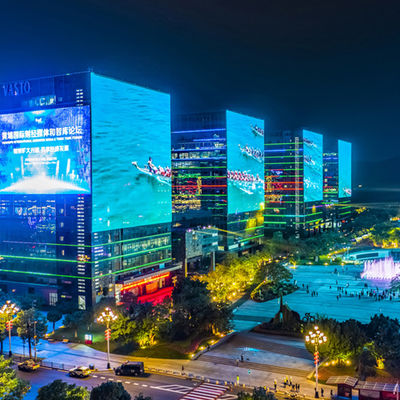 exhibición al aire libre comercial P8 del módulo de 320×320m m LED con la INMERSIÓN 3 en 1 proceso