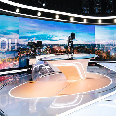 P1.2 LED interior que hacen publicidad de las pantallas exhiben el tamaño multifuncional de 640×480m m