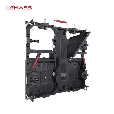 Serie de alquiler IP65 impermeable del gabinete de exhibición de la etapa de P2.6 LED 500*500m m LMS-CER