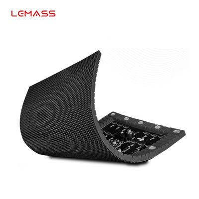 P1.8 pantalla LED curvada arqueada, módulo flexible del LED para interior