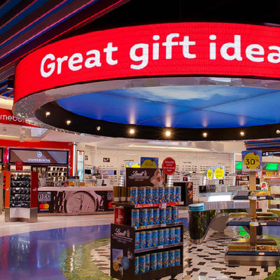 Módulo suave flexible curvado P1.5 del LED multifuncional para los centros comerciales