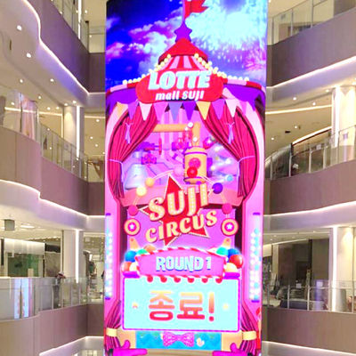 P3.9 brillo estructural de la pantalla LED LMS-TF de la novela transparente creativa HD de las series profesionales alto