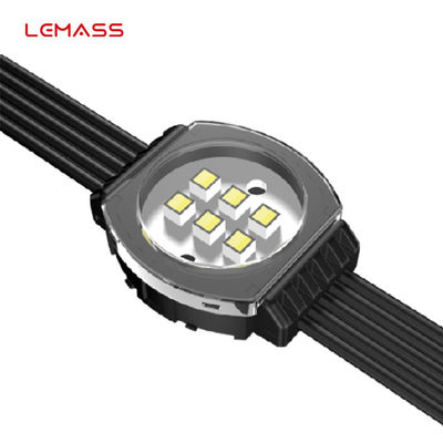 Fino ultra ligero al aire libre de SMD 2727 LED de la pantalla de visualización flexible de la pared ultra