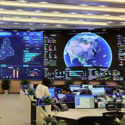 Brillo interior del gabinete 850cd/Sqm de la pantalla del ODM P4 LED con la alineación automática