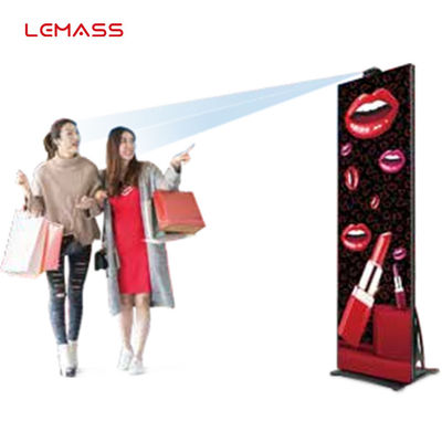 Frecuencia de actualización flexible de la prenda impermeable 2880hz de la exhibición del cartel de HD Digitaces P1.9 LED