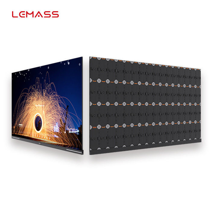 pantalla comercial de la pantalla LED de la echada del pixel de 1.26m m OEM del tamaño de 220 pulgadas