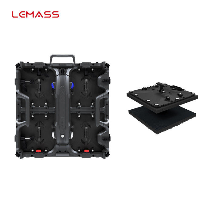 El gabinete de alquiler de SMD 2121 LED exhibe al peso ligero P3.9 con la cerradura rápida fuerte