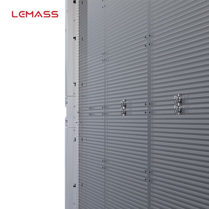 P10 impulsión de alta calidad IC de la puerta LED de la LMS-malla transparente de cristal PWM de la pantalla 1000*500m m