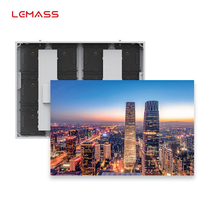 P5 90 brillo a todo color de la pantalla LED fija al aire libre LMS-NCV 6000cd/Sqm del grado alto